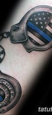 фото тату наручники от 25.06.2018 №062 — tattoo handcuffs — tatufoto.com