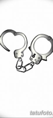 фото тату наручники от 25.06.2018 №080 — tattoo handcuffs — tatufoto.com