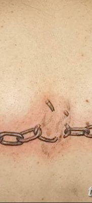 фото тату наручники от 25.06.2018 №085 — tattoo handcuffs — tatufoto.com