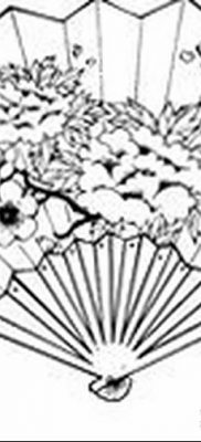 фото тату опахало веер от 05.06.2018 №015 — tattoo fan fanned — tatufoto.com