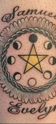 фото тату пентакль от 20.06.2018 №005 — tattoo pentacle — tatufoto.com