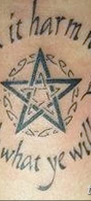 фото тату пентакль от 20.06.2018 №011 — tattoo pentacle — tatufoto.com