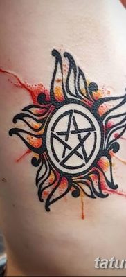 фото тату пентакль от 20.06.2018 №026 — tattoo pentacle — tatufoto.com