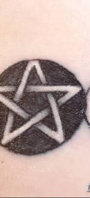 фото тату пентакль от 20.06.2018 №028 — tattoo pentacle — tatufoto.com