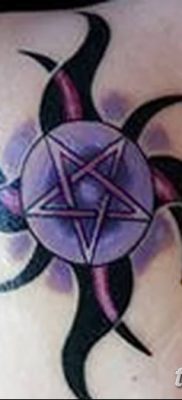 фото тату пентакль от 20.06.2018 №029 — tattoo pentacle — tatufoto.com
