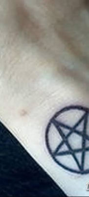 фото тату пентакль от 20.06.2018 №033 — tattoo pentacle — tatufoto.com