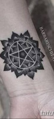 фото тату пентакль от 20.06.2018 №042 — tattoo pentacle — tatufoto.com
