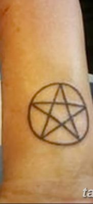 фото тату пентакль от 20.06.2018 №044 — tattoo pentacle — tatufoto.com
