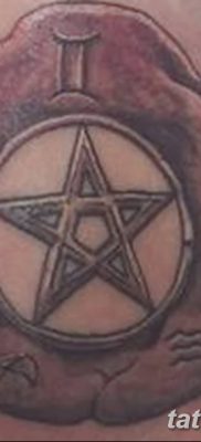 фото тату пентакль от 20.06.2018 №046 — tattoo pentacle — tatufoto.com