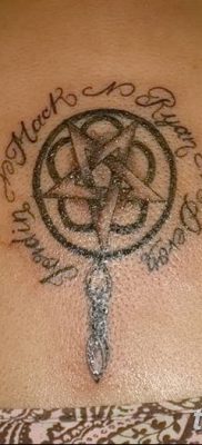 фото тату пентакль от 20.06.2018 №103 — tattoo pentacle — tatufoto.com