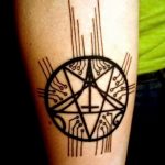 фото тату пентакль от 20.06.2018 №134 - tattoo pentacle - tatufoto.com