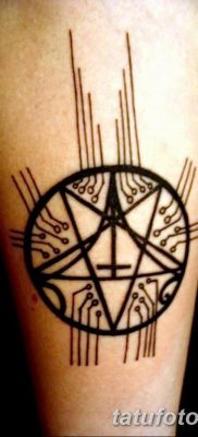 фото тату пентакль от 20.06.2018 №134 — tattoo pentacle — tatufoto.com