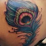 фото тату перо павлина от 26.06.2018 №010 - tattoo peacock feather - tatufoto.com
