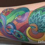 фото тату перо павлина от 26.06.2018 №037 - tattoo peacock feather - tatufoto.com