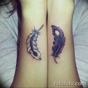 фото тату перо павлина от 26.06.2018 №058 - tattoo peacock feather - tatufoto.com