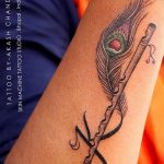 фото тату перо павлина от 26.06.2018 №080 - tattoo peacock feather - tatufoto.com