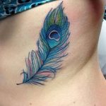 фото тату перо павлина от 26.06.2018 №103 - tattoo peacock feather - tatufoto.com