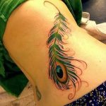 фото тату перо павлина от 26.06.2018 №112 - tattoo peacock feather - tatufoto.com