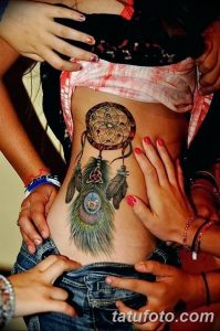фото тату перо павлина от 26.06.2018 №123 - tattoo peacock feather - tatufoto.com