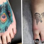фото тату перо павлина от 26.06.2018 №144 - tattoo peacock feather - tatufoto.com