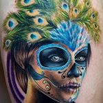 фото тату перо павлина от 26.06.2018 №157 - tattoo peacock feather - tatufoto.com