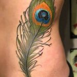 фото тату перо павлина от 26.06.2018 №170 - tattoo peacock feather - tatufoto.com