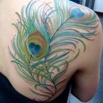 фото тату перо павлина от 26.06.2018 №203 - tattoo peacock feather - tatufoto.com