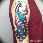 фото тату перо павлина от 26.06.2018 №304 - tattoo peacock feather - tatufoto.com