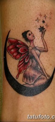 фото тату полумесяц со звездой от 26.06.2018 №044 — tattoo crescent with a — tatufoto.com