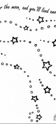 фото тату полумесяц со звездой от 26.06.2018 №084 — tattoo crescent with a — tatufoto.com