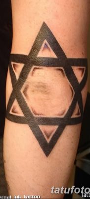 фото тату шестиконечная звезда от 23.06.2018 №011 — tattoo six-pointed star — tatufoto.com