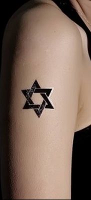фото тату шестиконечная звезда от 23.06.2018 №020 — tattoo six-pointed star — tatufoto.com