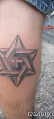 фото тату шестиконечная звезда от 23.06.2018 №024 — tattoo six-pointed star — tatufoto.com
