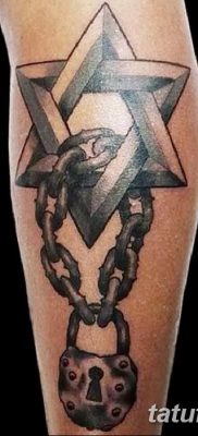 фото тату шестиконечная звезда от 23.06.2018 №053 — tattoo six-pointed star — tatufoto.com