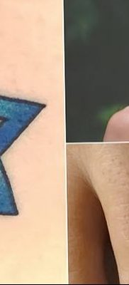 фото тату шестиконечная звезда от 23.06.2018 №059 — tattoo six-pointed star — tatufoto.com