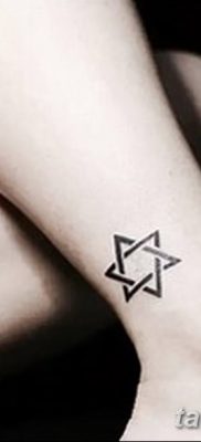 фото тату шестиконечная звезда от 23.06.2018 №061 — tattoo six-pointed star — tatufoto.com
