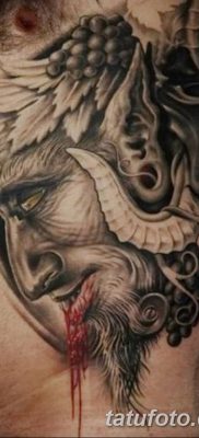 Фото тату Сатана от 31.07.2018 №004 — tattoo of Satan — tatufoto.com