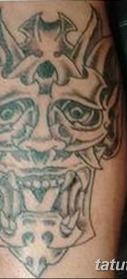 Фото тату Сатана от 31.07.2018 №006 — tattoo of Satan — tatufoto.com