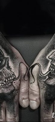 Фото тату Сатана от 31.07.2018 №014 — tattoo of Satan — tatufoto.com