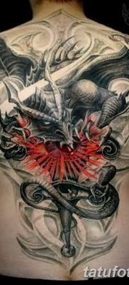 Фото тату Сатана от 31.07.2018 №016 — tattoo of Satan — tatufoto.com