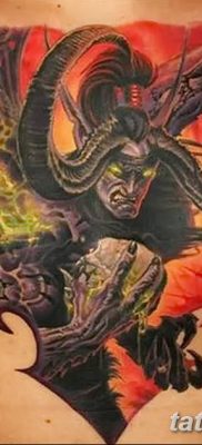 Фото тату Сатана от 31.07.2018 №018 — tattoo of Satan — tatufoto.com