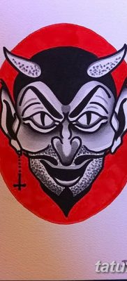 Фото тату Сатана от 31.07.2018 №022 — tattoo of Satan — tatufoto.com