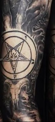 Фото тату Сатана от 31.07.2018 №023 — tattoo of Satan — tatufoto.com