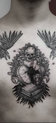 Фото тату Сатана от 31.07.2018 №026 — tattoo of Satan — tatufoto.com