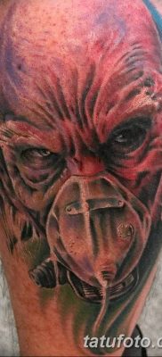 Фото тату Сатана от 31.07.2018 №032 — tattoo of Satan — tatufoto.com