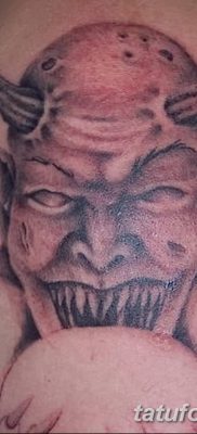 Фото тату Сатана от 31.07.2018 №033 — tattoo of Satan — tatufoto.com