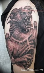 Фото тату Сатана от 31.07.2018 №034 - tattoo of Satan - tatufoto.com