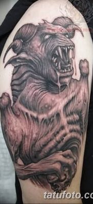 Фото тату Сатана от 31.07.2018 №034 — tattoo of Satan — tatufoto.com