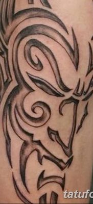 Фото тату Сатана от 31.07.2018 №035 — tattoo of Satan — tatufoto.com