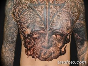 Фото тату Сатана от 31.07.2018 №042 - tattoo of Satan - tatufoto.com